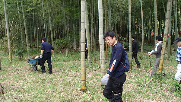 たけのこ狩り終了